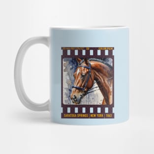 Saratoga Springs New York Horse Racing Mug